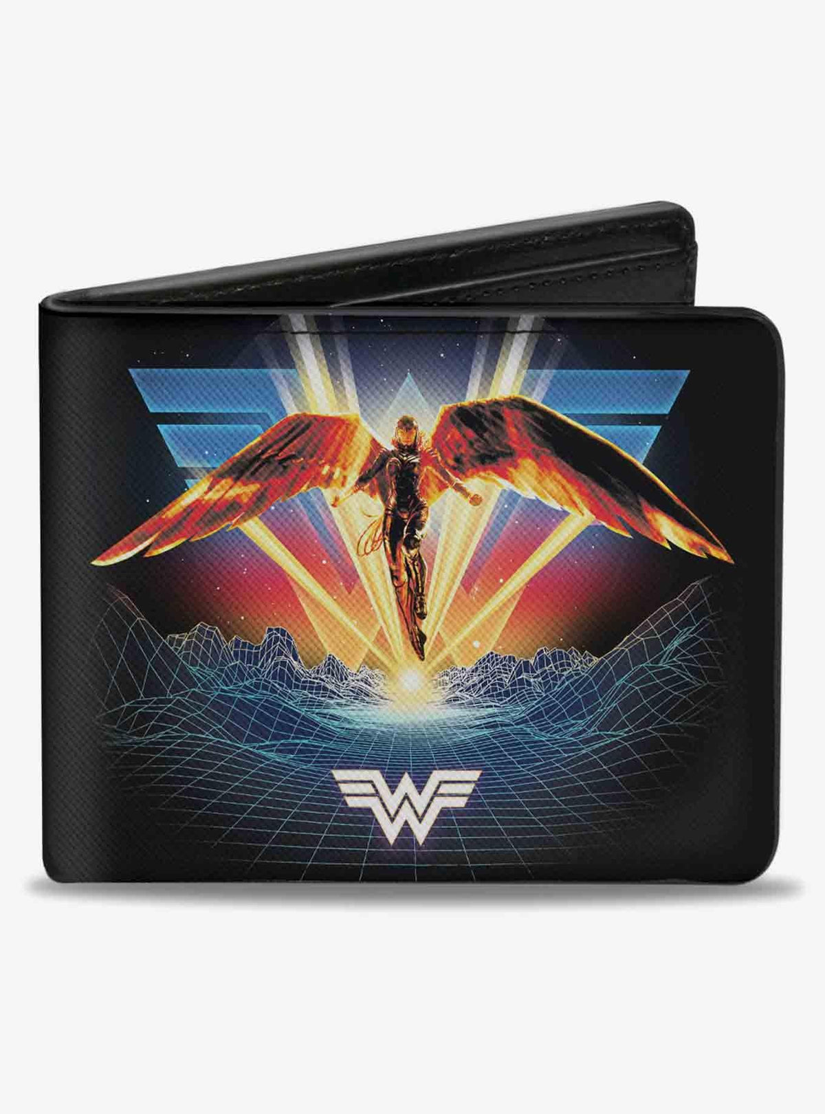 Billetera Wonder Woman 1984 con armadura dorada