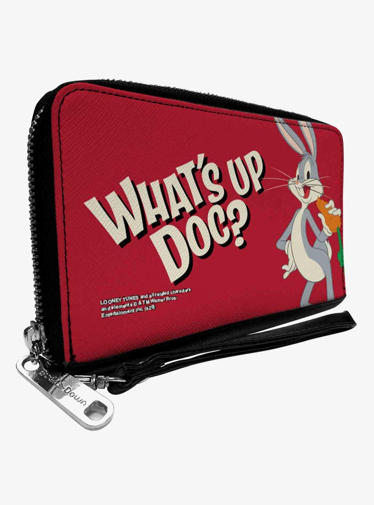 Billetera Looney Tunes de Bugs Bunny con cierre