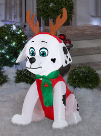 Inflable navideño pequeño de Marshall de Paw Patrol