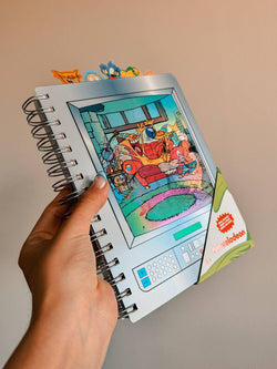 Libreta Loungefly Personajes Nickelodeon (Incluye Stickers y Separadores)