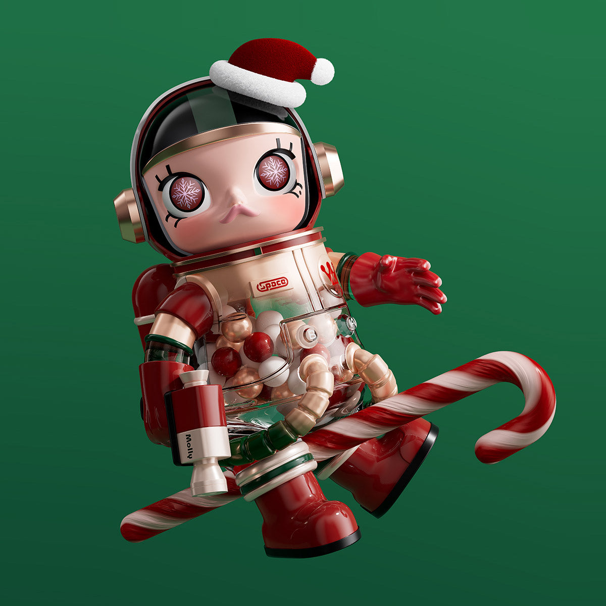 MEGA SPACE MOLLY 400% Navidad 2024