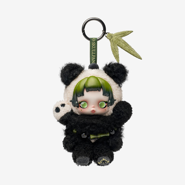 SKULLPANDA Lazy Panda, colgante de peluche