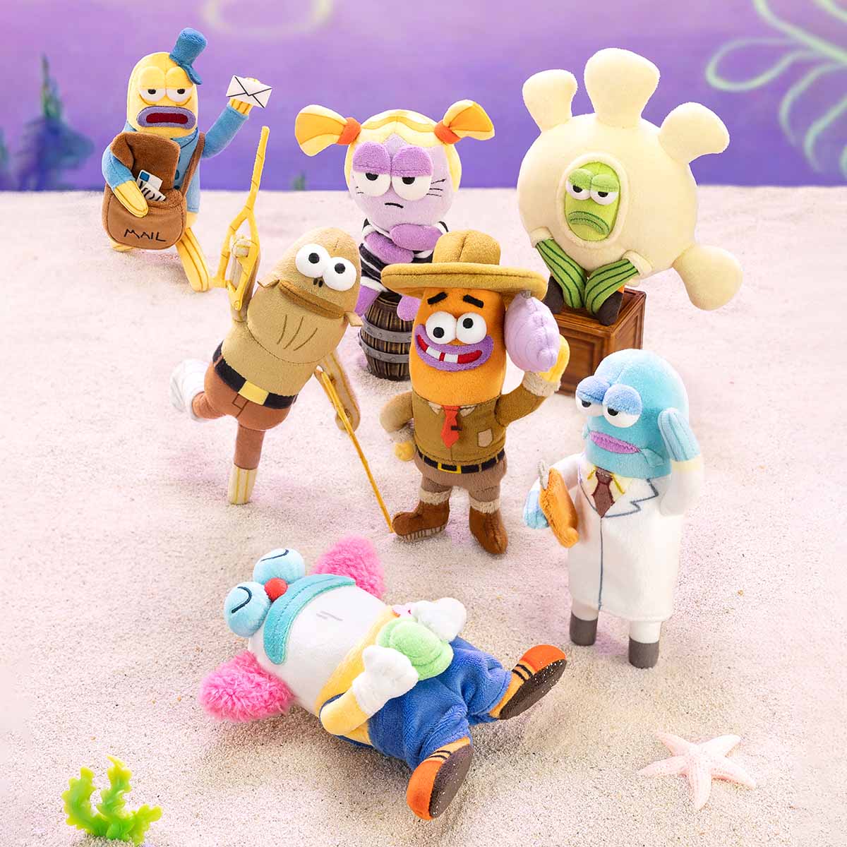 SpongeBob Bikini Bottom Buddies: Serie de peluches 2