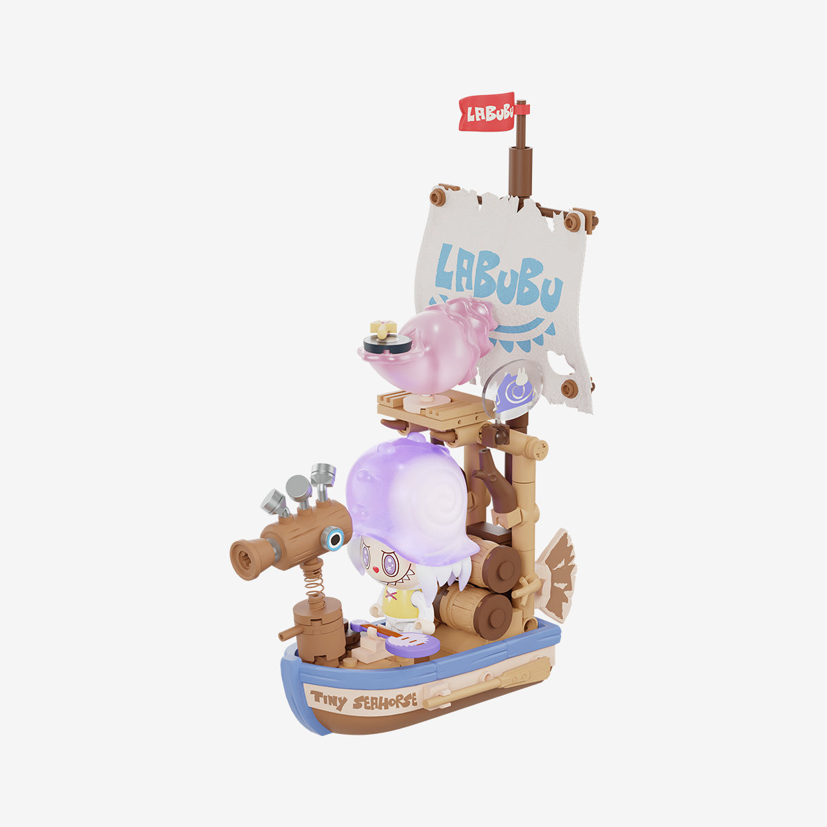 THE MONSTERS Chasing Mermaids: figuras de bloque