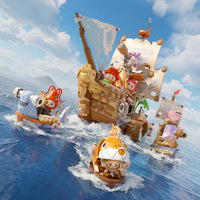 THE MONSTERS Chasing Mermaids: figuras de bloque