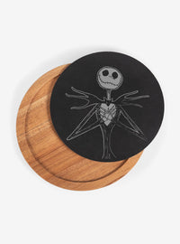 Tabla de servir de Jack Skellington con herramientas para queso