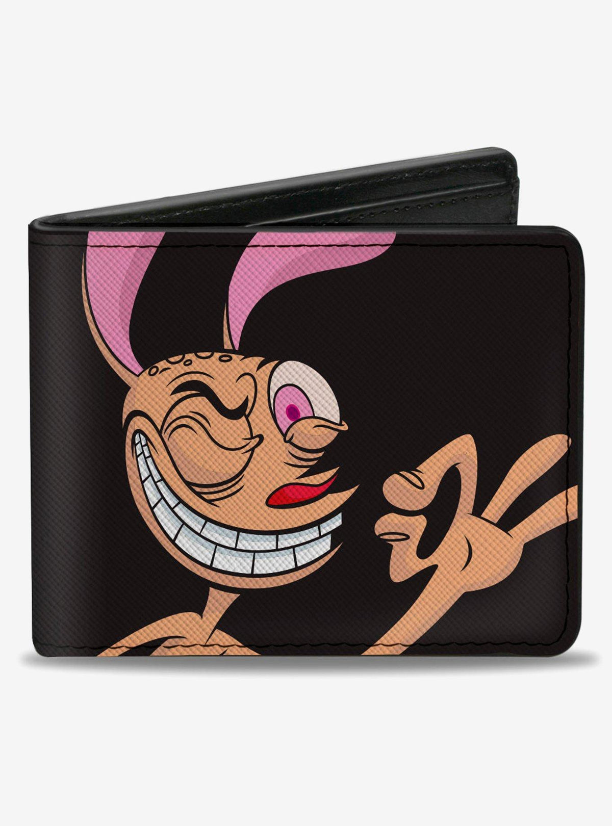 Billetera bifold de Ren guiñando el ojo