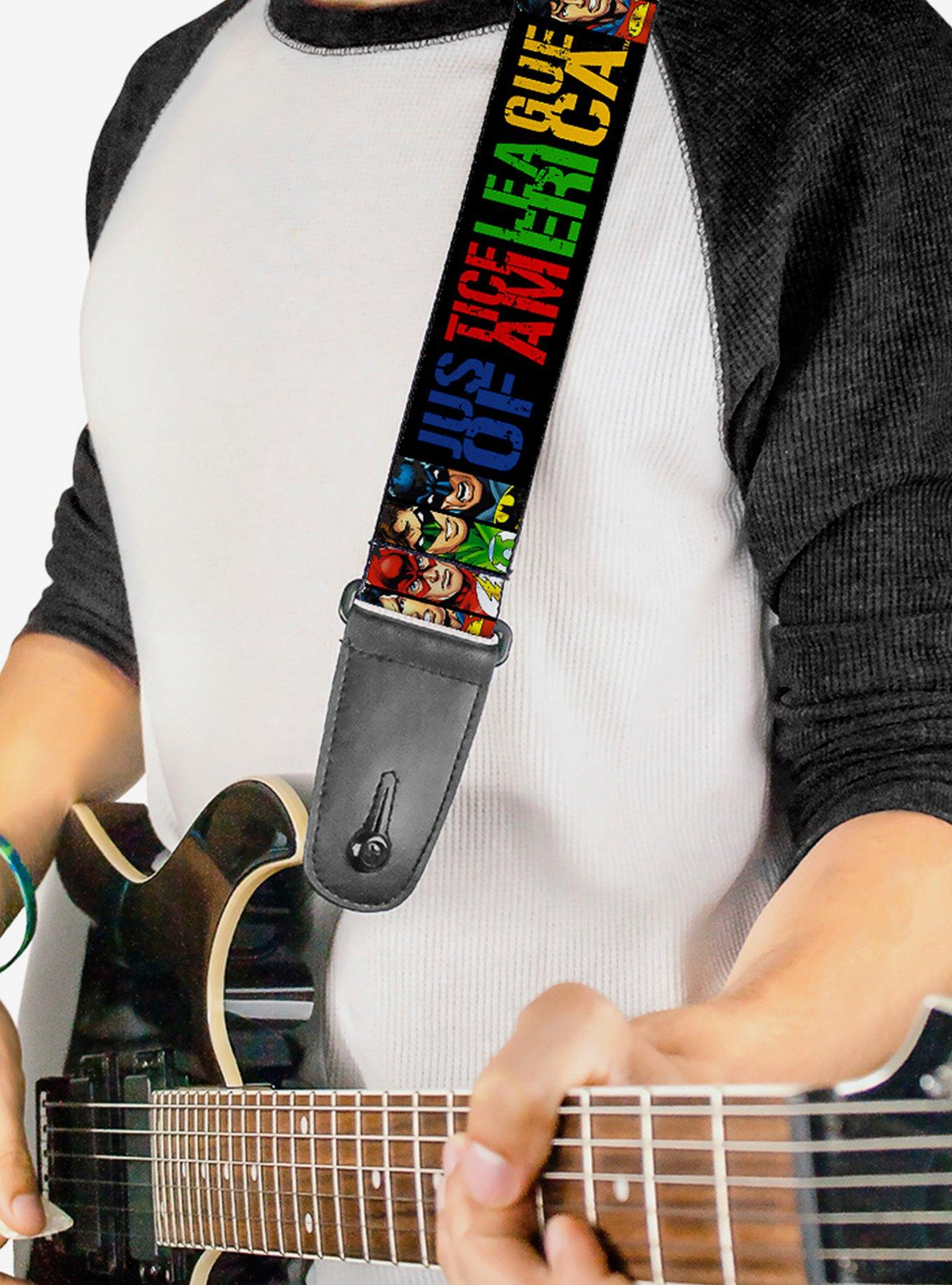 Correa para guitarra Justice League of America