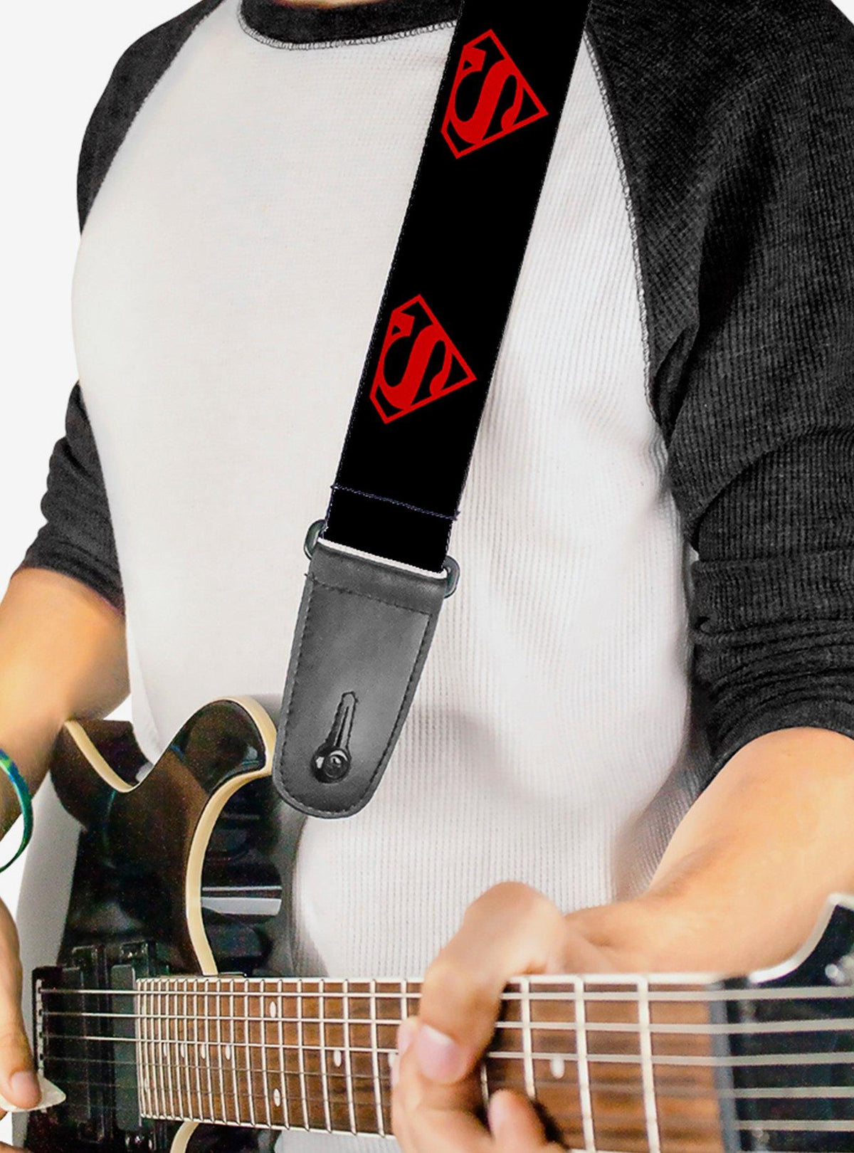 Correa de guitarra de Superboy de DC Comics