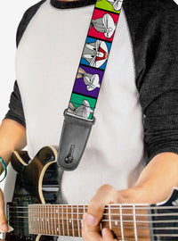 Correa para guitarra Looney Tunes con Bugs Bunny