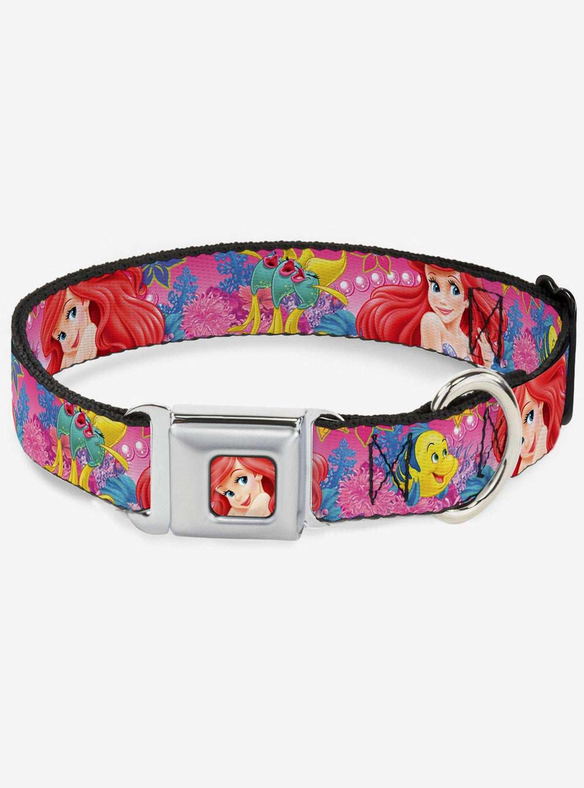 Disney La Sirenita: collar para perro con hebilla tipo cinturón