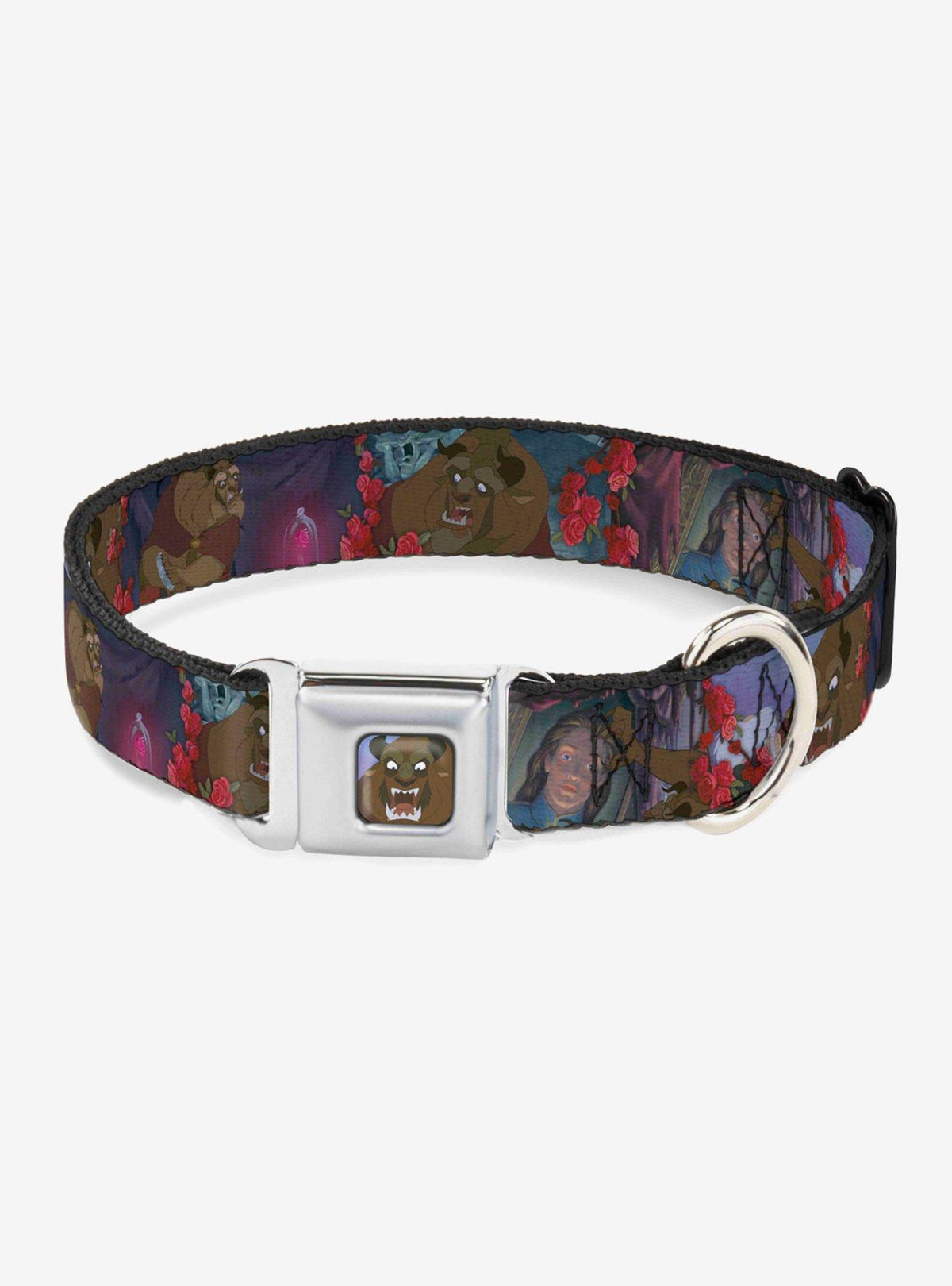 Collar para perro Disney La Bella y la Bestia con rosas