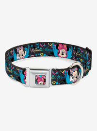 Collar para perro de Minnie Mouse con hebilla de cinturón