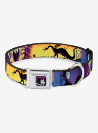 Collar para perro con hebilla de cinturón Maleficent