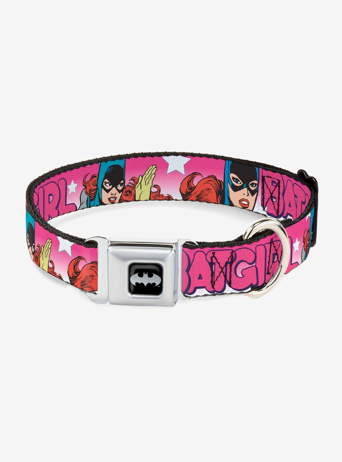 Collar para perro Batgirl con hebilla de cinturón de seguridad