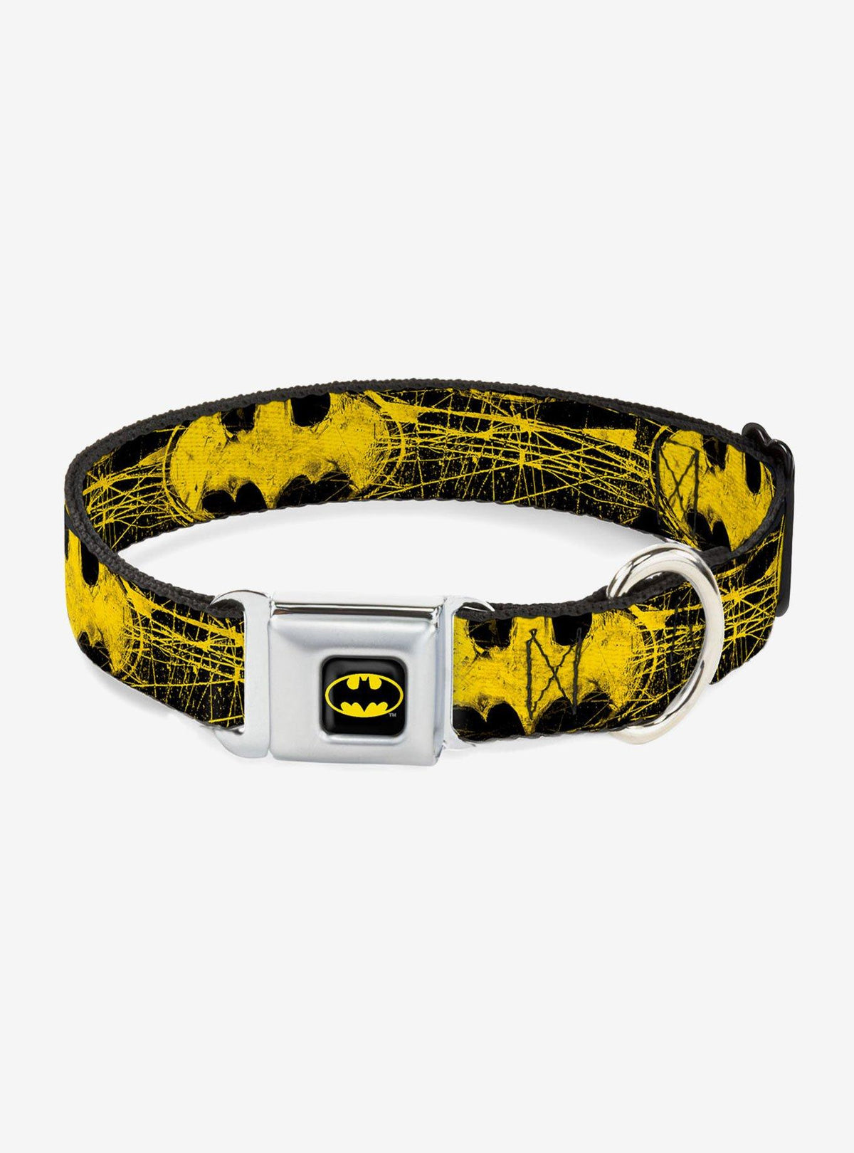Collar para perro Batman con hebilla tipo cinturón