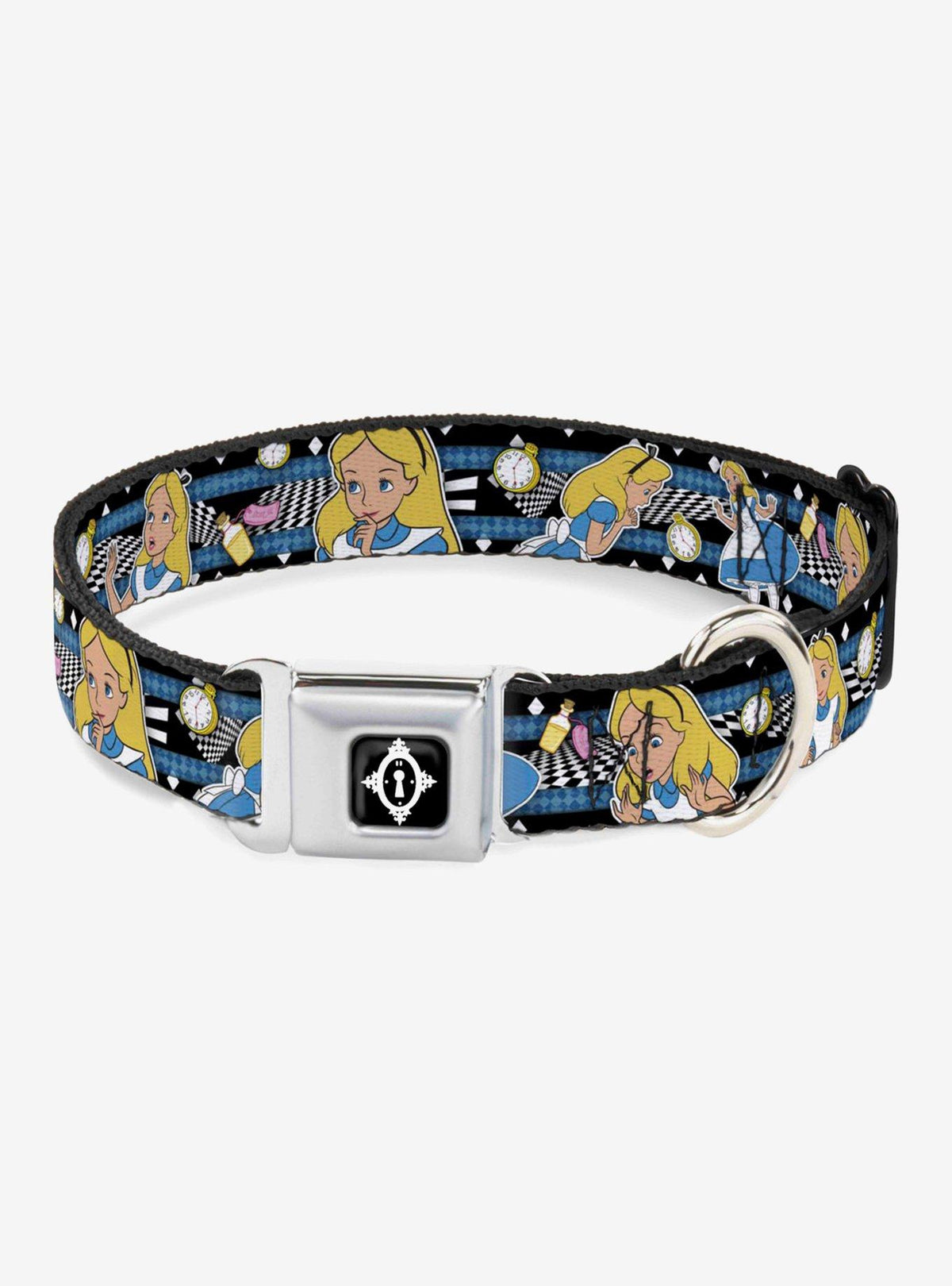 Collar para perro Disney Alice in Wonderland con reloj