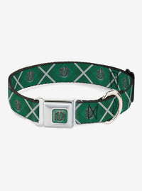 Collar para perro Harry Potter Slytherin a cuadros
