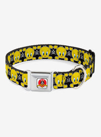 Collar para perro de Tweety con hebilla tipo cinturón
