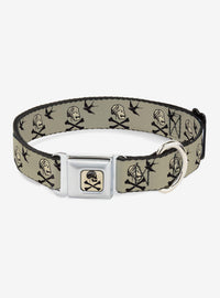 Collar para perro con bandera de Jack Sparrow