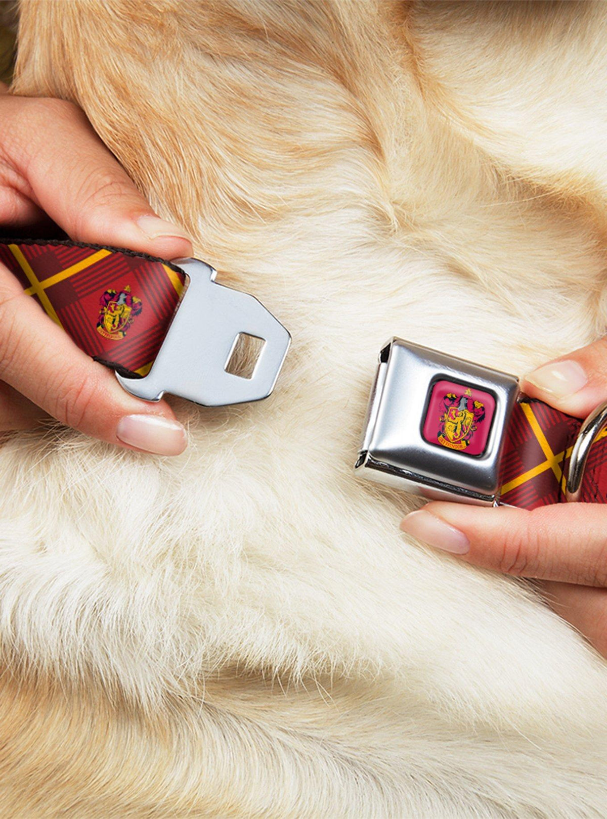 Collar para perro Harry Potter Gryffindor a cuadros