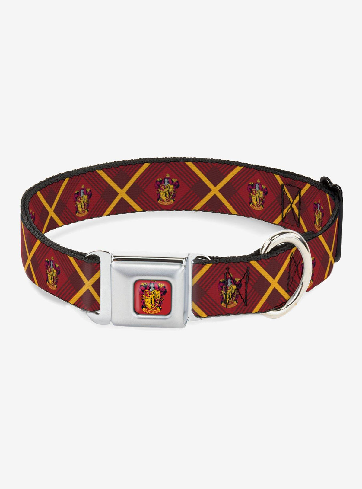 Collar para perro Harry Potter Gryffindor a cuadros