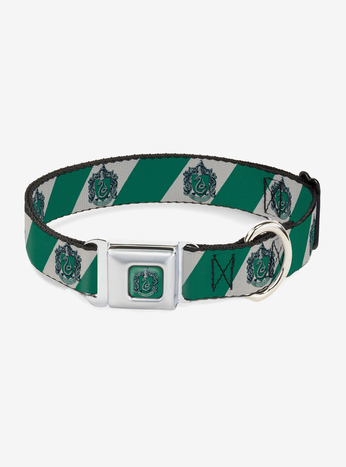 Collar para perro Slytherin con hebilla tipo cinturón