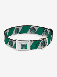 Collar para perro Slytherin con hebilla tipo cinturón