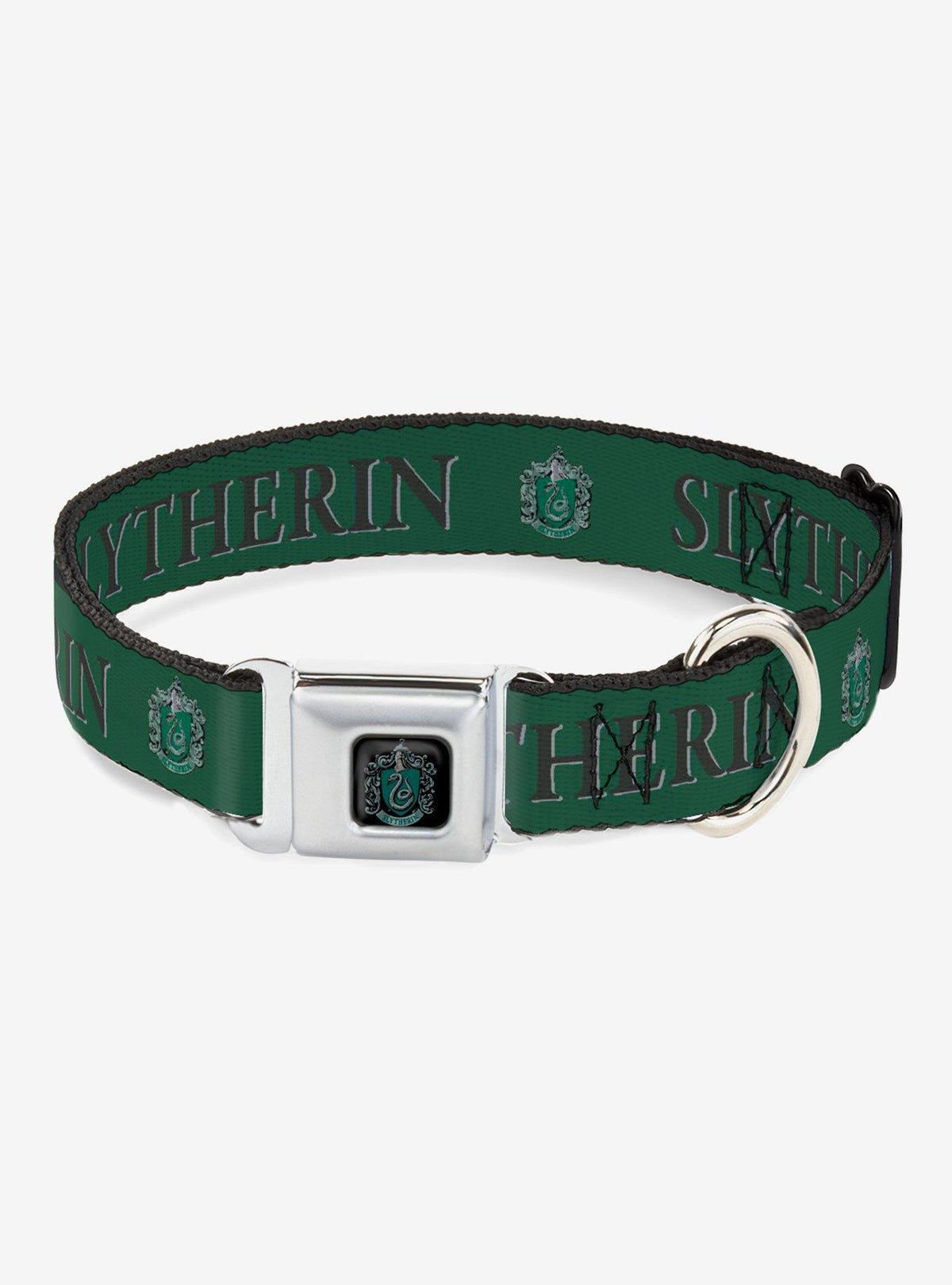 Collar para perro Harry Potter Slytherin verde y negro