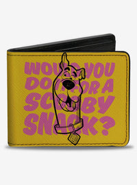Billetera plegable Scooby-Doo! ¿Lo harías por un Scooby Snack?