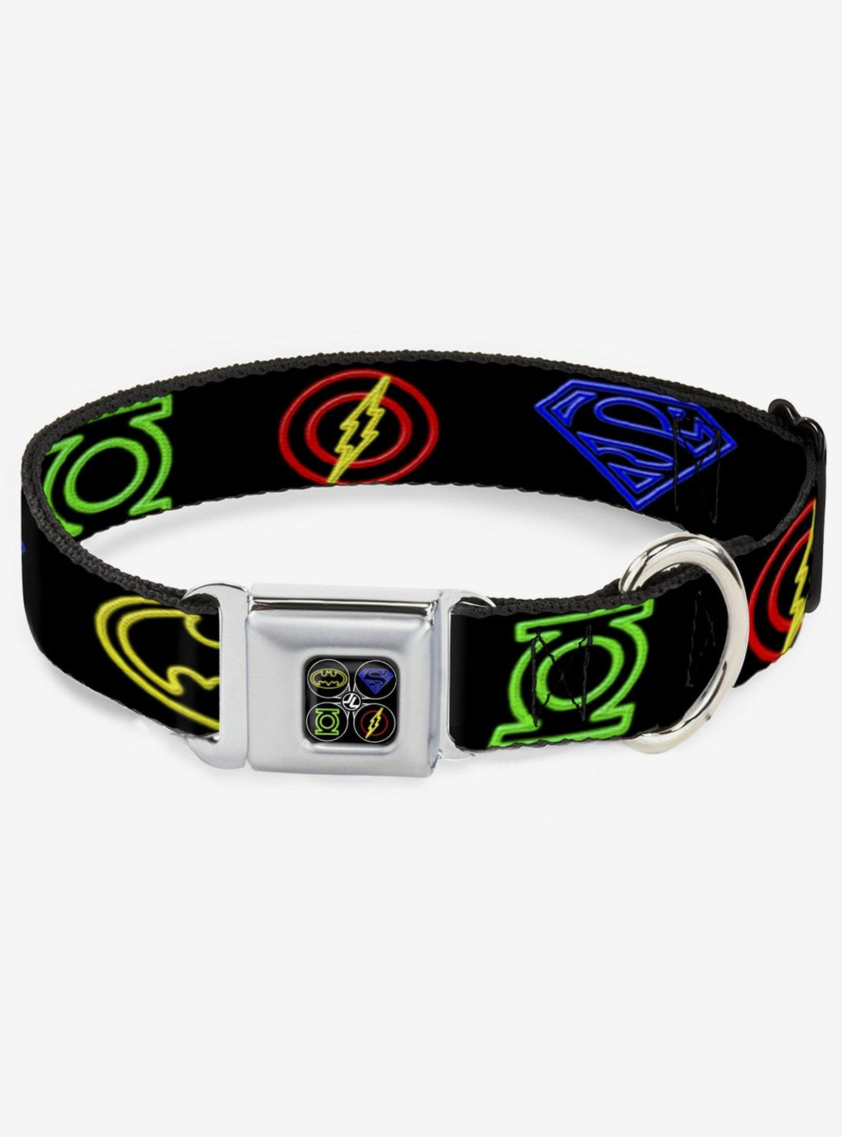 Collar para perro con hebilla de cinturón Justice League