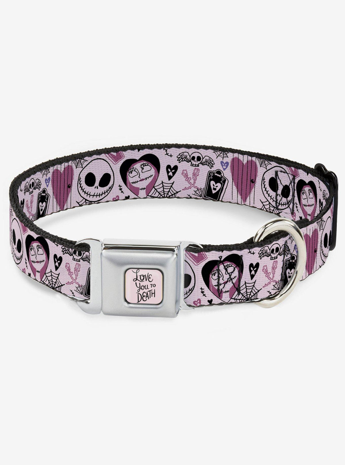 Collar para perro Jack y Sally con hebilla tipo cinturón
