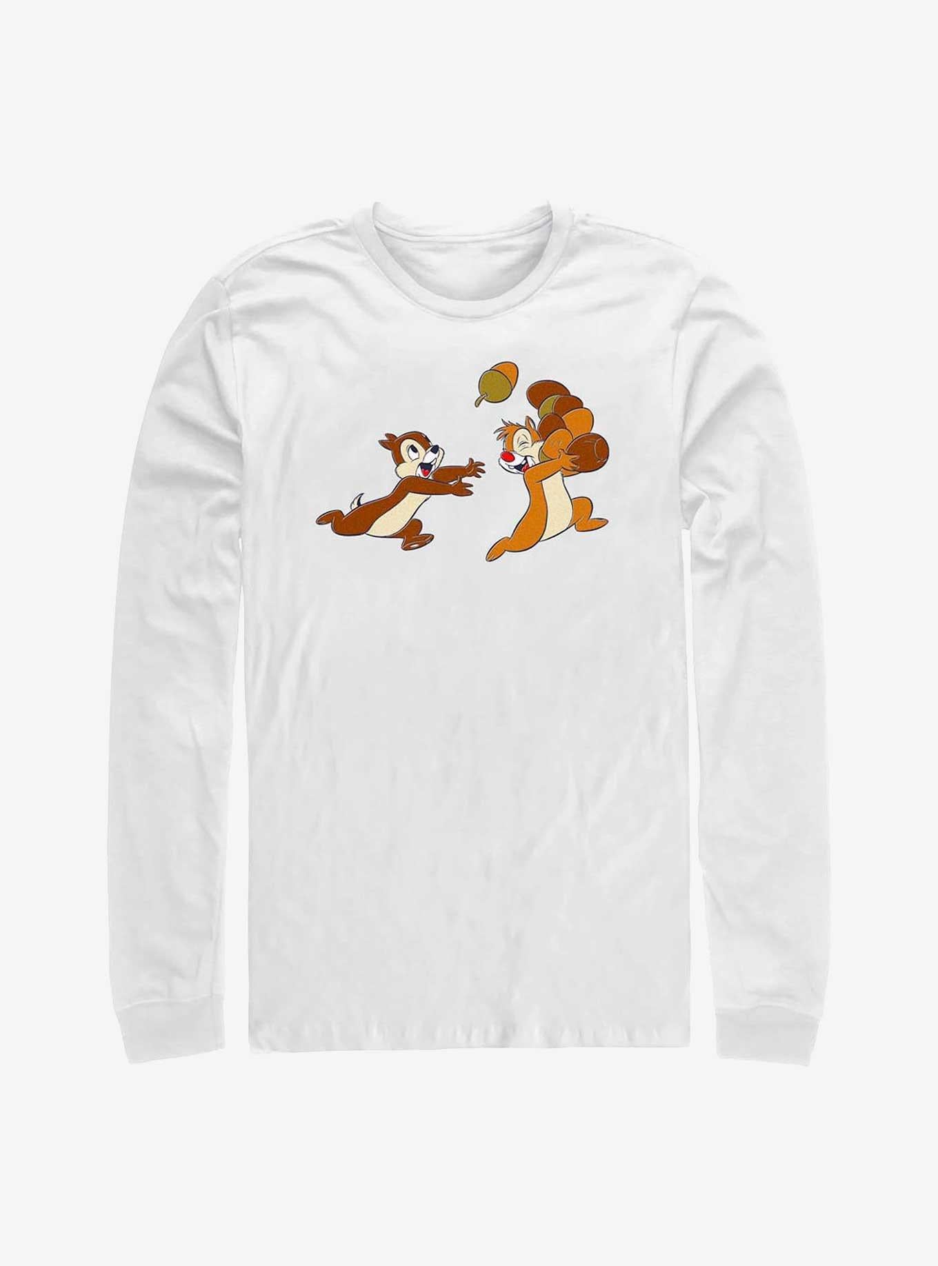 Polera manga larga Disney Chip 'n' Dale y bellotas