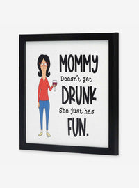 Cuadro enmarcado de Linda Belcher - Bob's Burgers