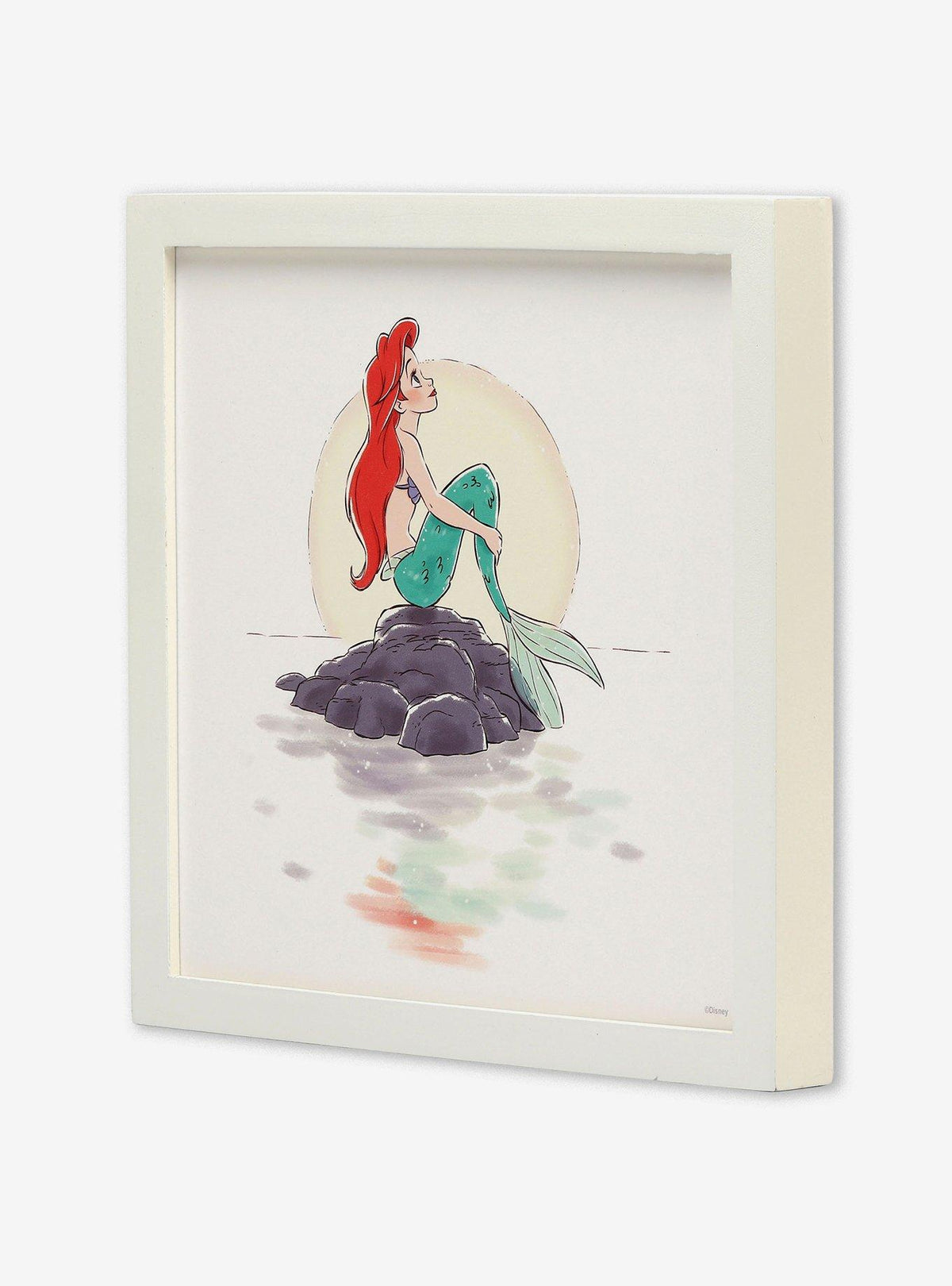 Decoración de pared de madera de Ariel - La Sirenita