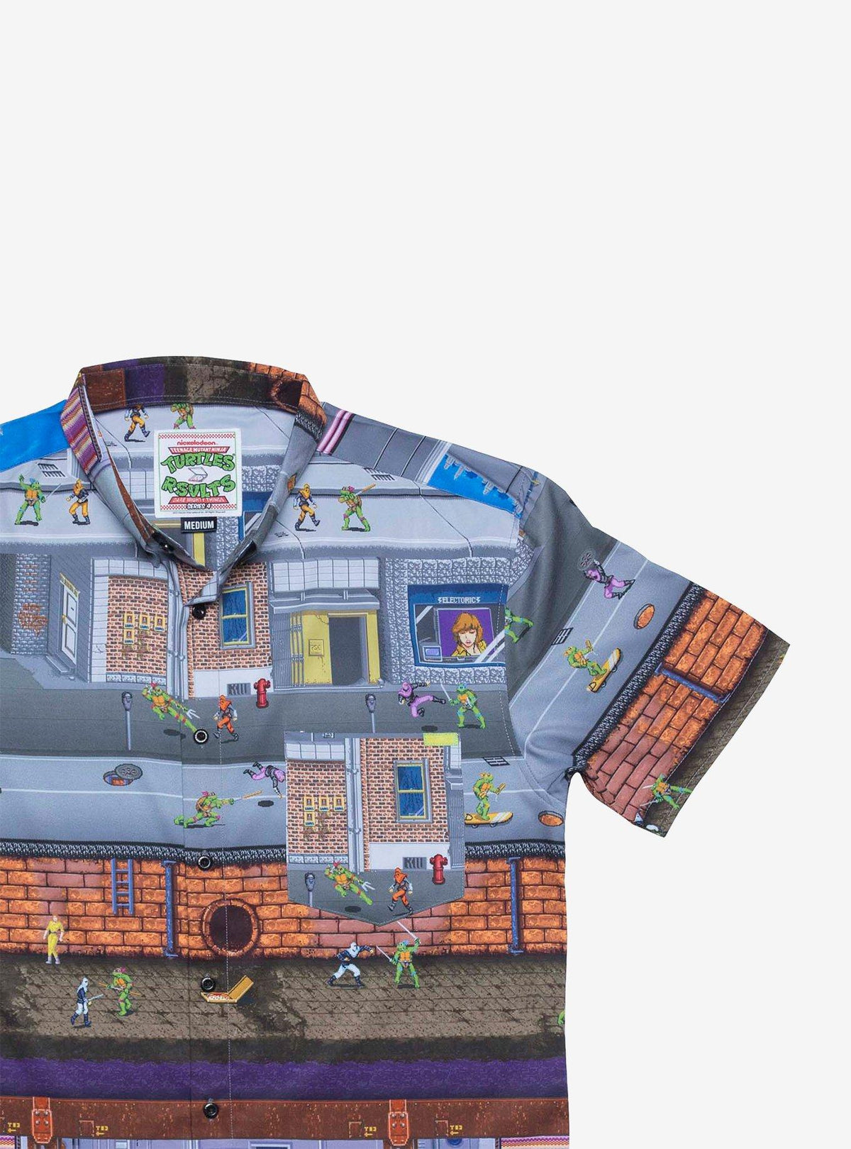 Camisa Las Tortugas Ninja Button Mashers