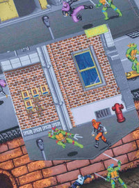 Camisa Las Tortugas Ninja Button Mashers