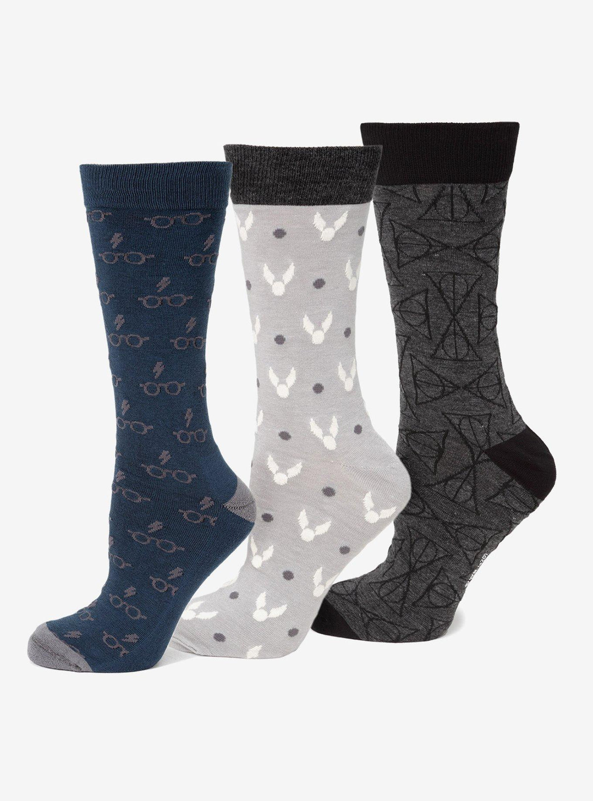 Set de regalo de 3 pares de calcetines Harry Potter