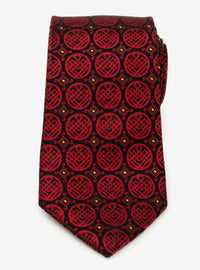 Corbata roja de Shang-Chi para hombre