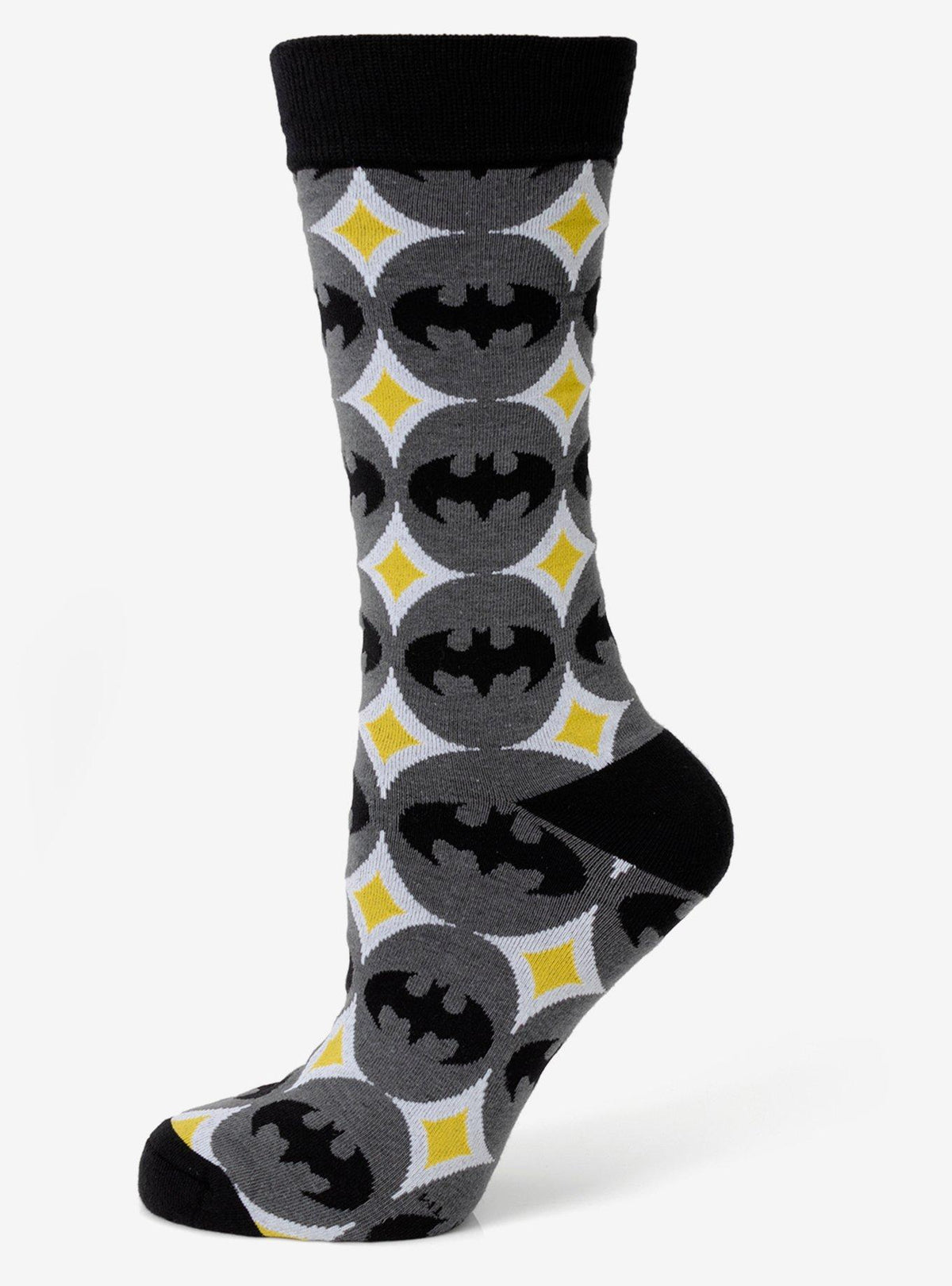 Calcetines para hombre Batman en gris y negro