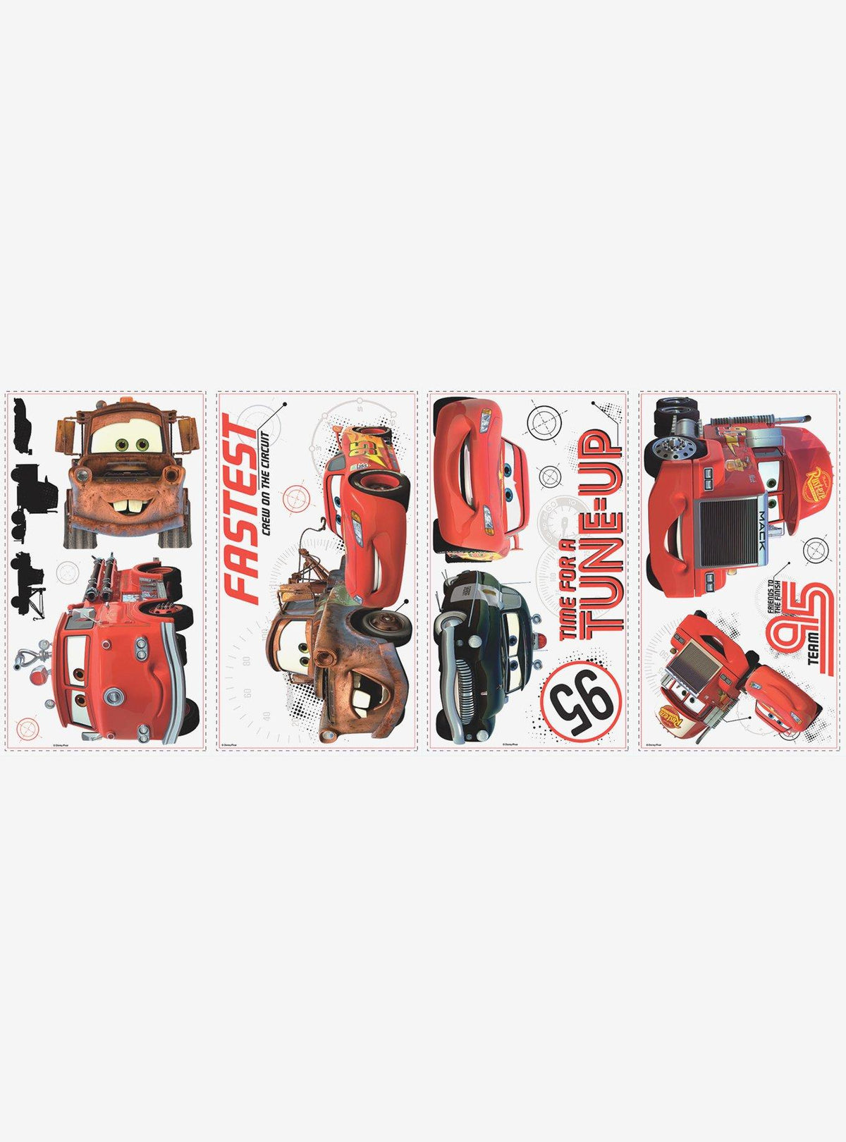 Adhesivos de pared Disney Pixar Cars: Amigos hasta el final