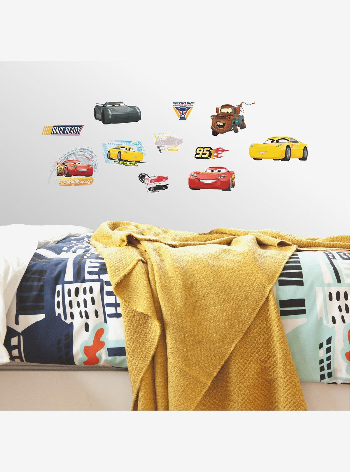 Disney Pixar Cars 3: stickers adhesivos para pared