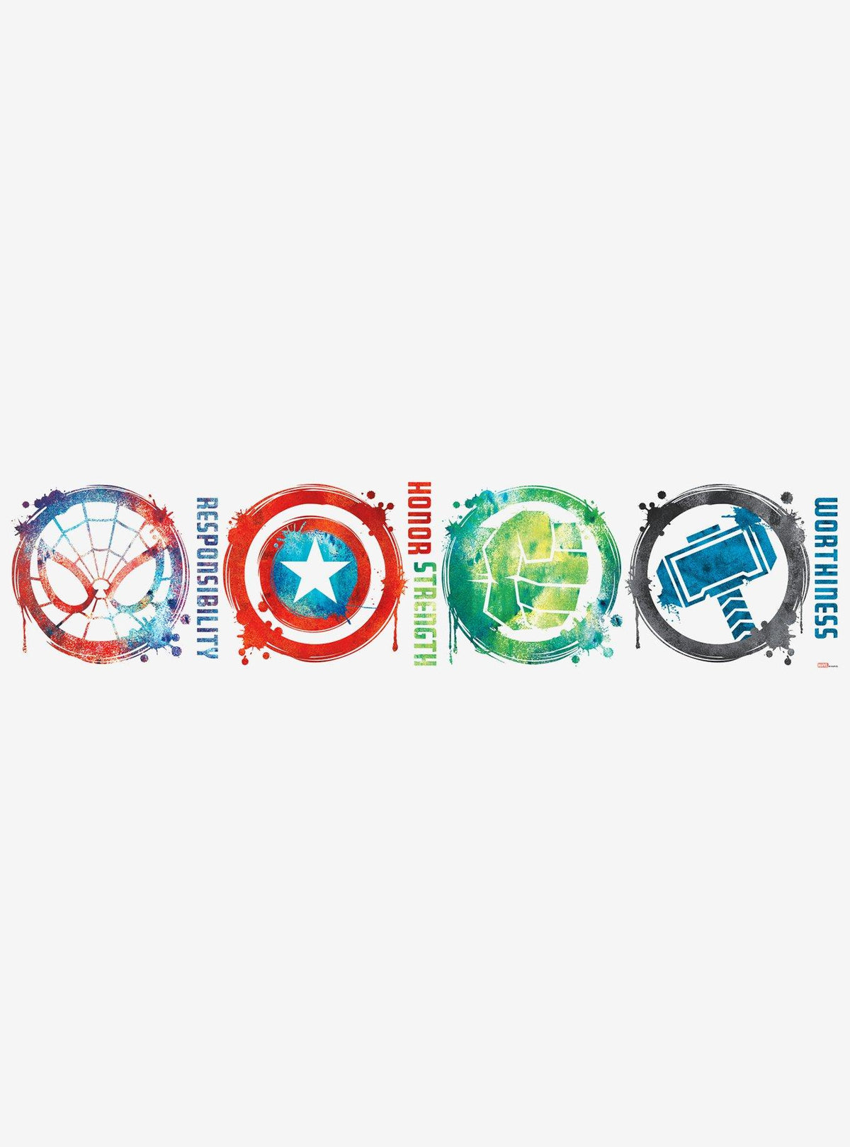 Adhesivos murales luminosos Marvel Avengers