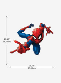 Spider-Man: adhesivos murales con gráfico de crecimiento