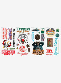 Stickers murales Stranger Things: íconos de temporada 4