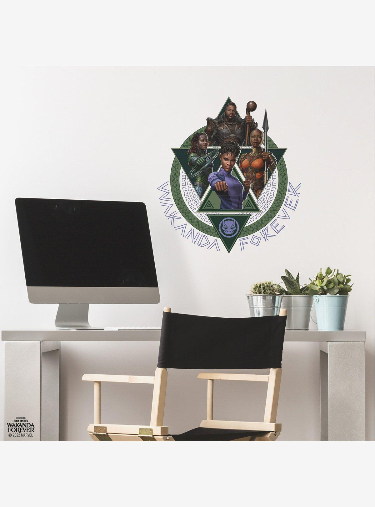 Calcomanías murales Marvel Black Panther: Wakanda Forever