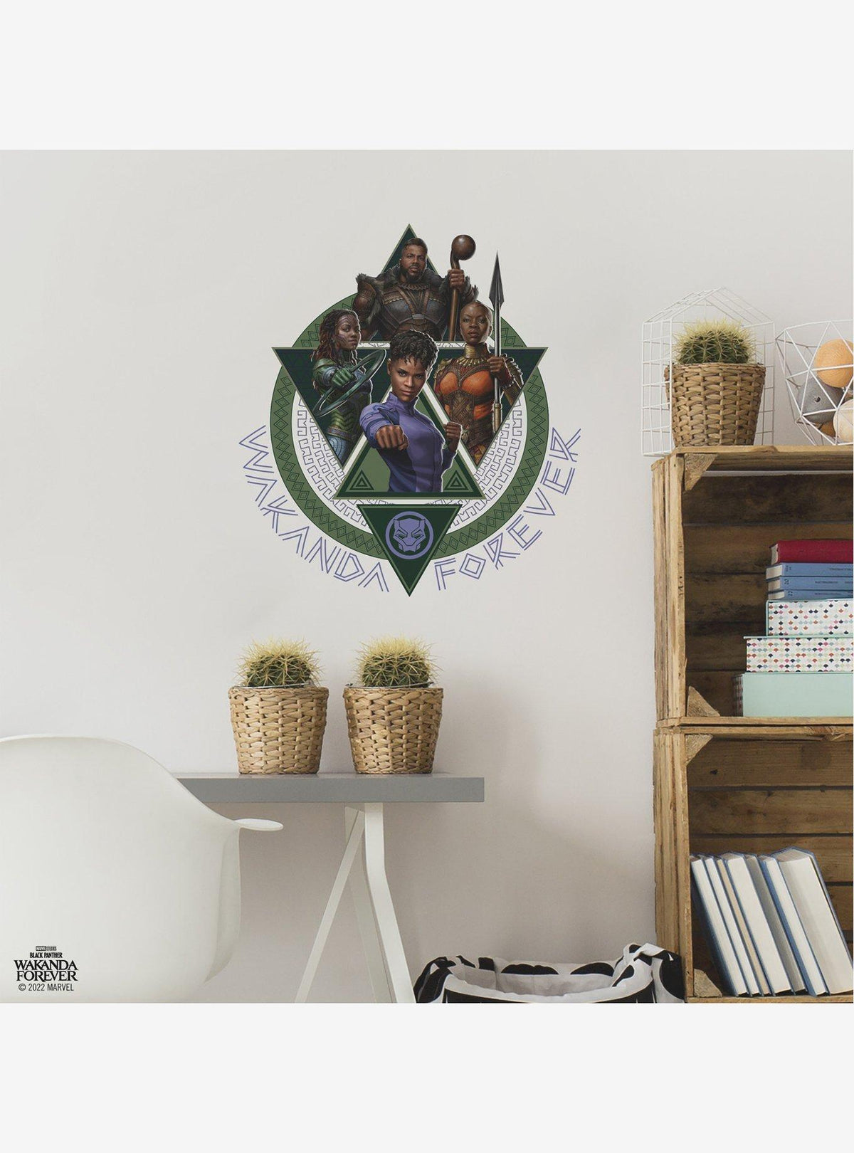 Calcomanías murales Marvel Black Panther: Wakanda Forever