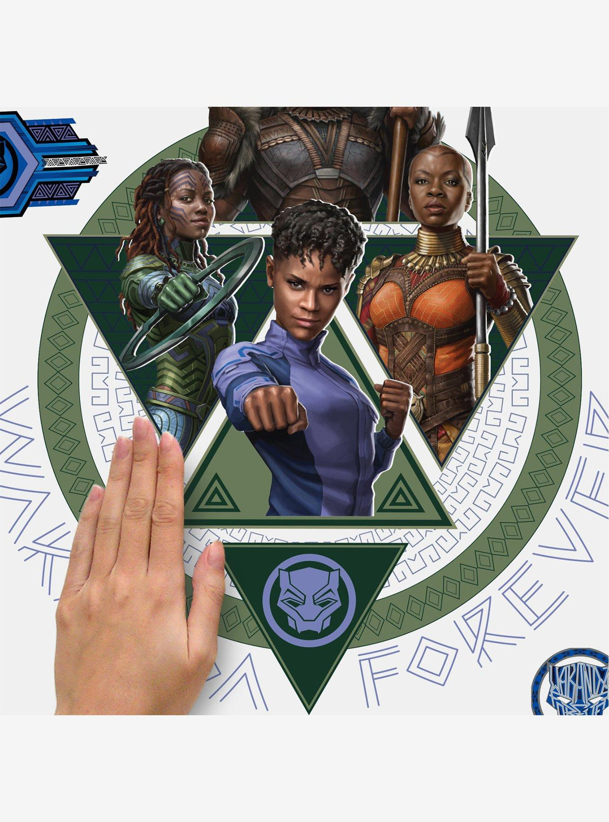 Calcomanías murales Marvel Black Panther: Wakanda Forever