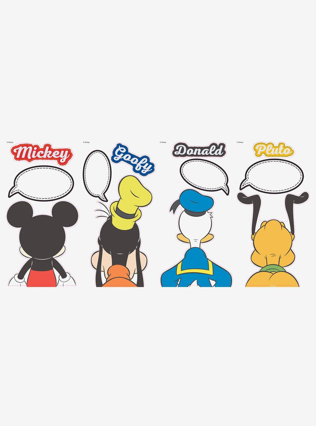 Adhesivos de pared borrables de Mickey Mouse y sus amigos