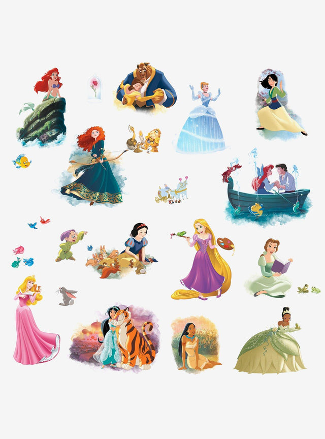 Adhesivos de pared Disney Princess Dream Big